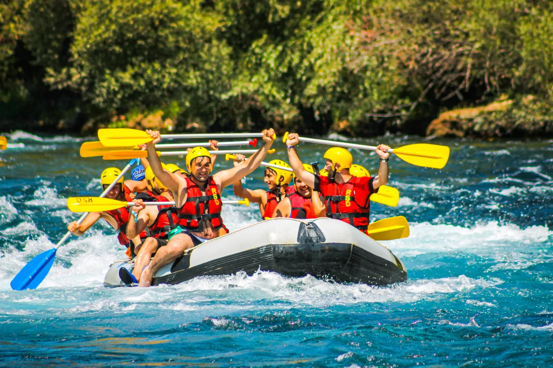 Rafting start