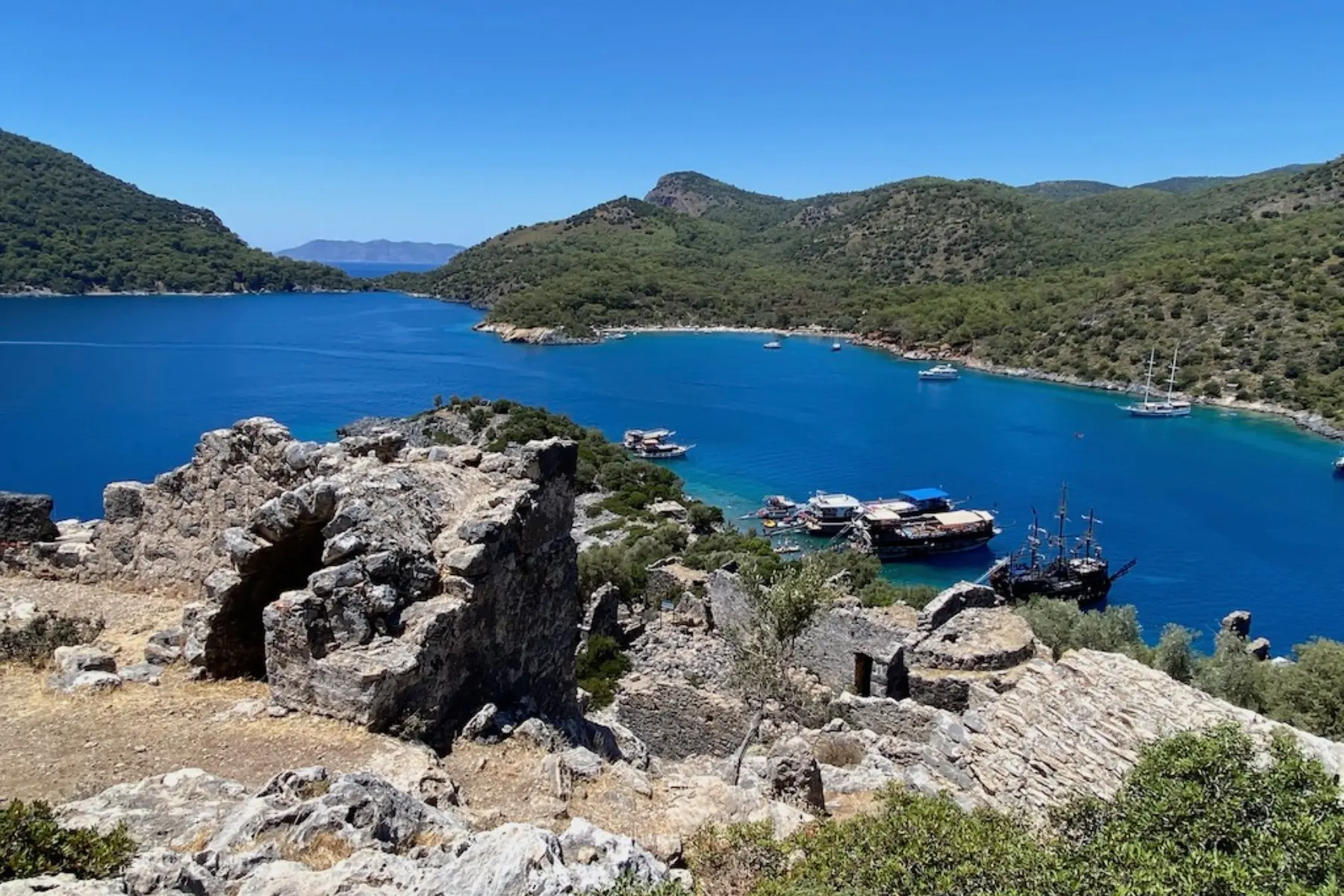 Blue Cruise Fethiye to Olympos