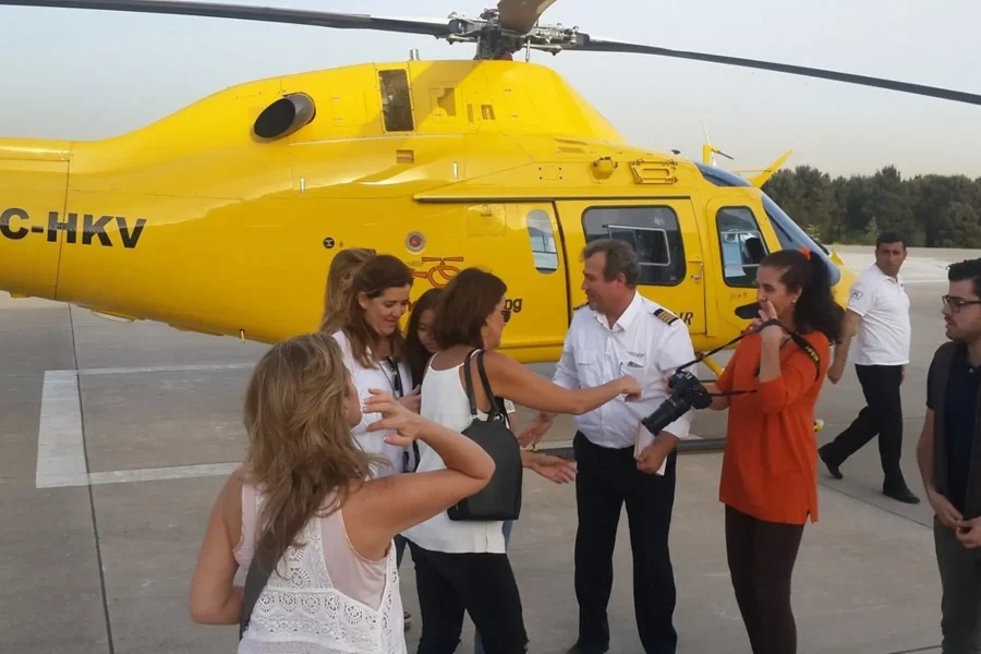 Private Çanakkale Helicopter Tour