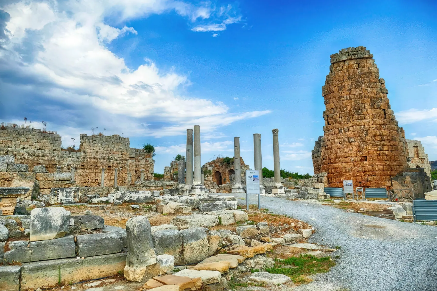   Arrival at Perge