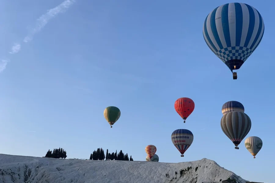 Hot Air Balloon Pamukkale & Hierapolis Daily Tour from Antalya